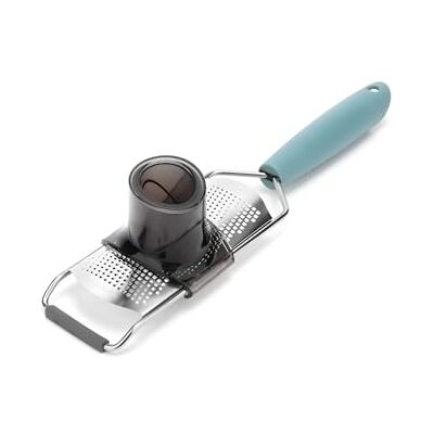Wintem Handmatig roestvrijstalen grillrooster, ergonomische handgreep met antislip punt, vingerbescherming, gemakkelijk te reinigen en vaatwasmachinebestendig, zeer fijne en gelijkmatige sneden Wintem Handmatig roestvrijstalen grillrooster, ergonomische handgreep met antislip punt, vingerbescherming, gemakkelijk te reinigen en vaatwasmachinebestendig, zeer fijne en gelijkmatige sneden