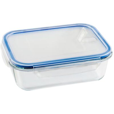 Levitantes Luchtdichte rechthoekige glazen container, 370 ml, ideaal voor het bewaren van levensmiddelen en conserven, zorgt voor frisheid en houdbaarheid. Levitantes Luchtdichte rechthoekige glazen container, 370 ml, ideaal voor het bewaren van levensmiddelen en conserven, zorgt voor frisheid en houdbaarheid.