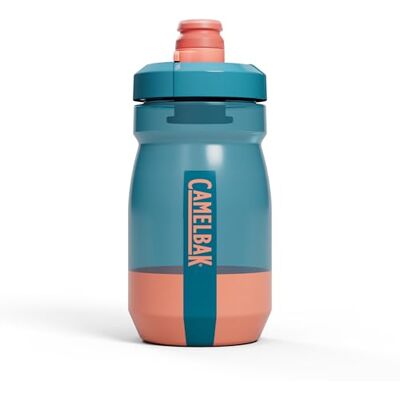 CAMELBAK Podium Waterflessen Mercury Teal 440 ml Eenvoudig knijpontwerp, High Flow zelfsluitende cap, veilige fietskooi fit, gemakkelijk schoon te maken componenten CAMELBAK Podium Waterflessen Mercury Teal 440 ml Eenvoudig knijpontwerp, High Flow zelfsluitende cap, veilige fietskooi fit, gemakkelijk schoon te maken componenten