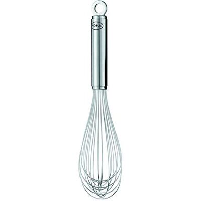 RÖSLE Slaggarde, garde met massief rond handvat en ophanglus, 18/10 roestvrij staal, vaatwasmachinebestendig, 32 cm RÖSLE Slaggarde, garde met massief rond handvat en ophanglus, 18/10 roestvrij staal, vaatwasmachinebestendig, 32 cm
