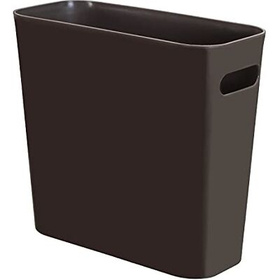 Youngever 5.5L Plastic Prullenbak, Kleine Prullenbak, Kleine Vuilnisbak, Kleine Afvalbak, Slim Prullenbak met Handgrepen (Brown) Youngever 5.5L Plastic Prullenbak, Kleine Prullenbak, Kleine Vuilnisbak, Kleine Afvalbak, Slim Prullenbak met Handgrepen (Brown)