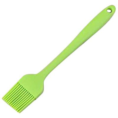 KAEHA SUN-037-03 siliconen kwast, 26 cm, voor barbecue, bakken, keuken, picknick, levensmiddelen, accessoires, silicagel, groen KAEHA SUN-037-03 siliconen kwast, 26 cm, voor barbecue, bakken, keuken, picknick, levensmiddelen, accessoires, silicagel, groen