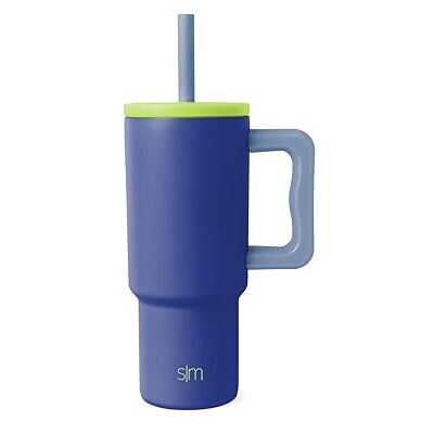 Simple Modern Kids 24oz beker met handvat en siliconen rietjesdeksel morsbestendig en lekvrij Herbruikbare roestvrijstalen beker cadeau voor kinderen, jongens meisjes Trek 710 ml asteroïde Simple Modern Kids 24oz beker met handvat en siliconen rietjesdeksel morsbestendig en lekvrij Herbruikbare roestvrijstalen beker cadeau voor kinderen, jongens meisjes Trek 710 ml asteroïde