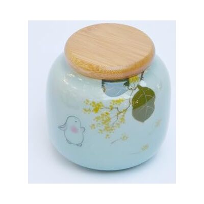 TEA SOUL Aroma-container van versierd porselein 250 g konijn TEA SOUL Aroma-container van versierd porselein 250 g konijn