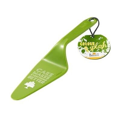 RBV Birkmann Birkmann, Colour Kitchen taartschep, groen, kunststof, met spreuk, 26 x 6 cm, vaatwasmachinebestendig, 429796 RBV Birkmann Birkmann, Colour Kitchen taartschep, groen, kunststof, met spreuk, 26 x 6 cm, vaatwasmachinebestendig, 429796