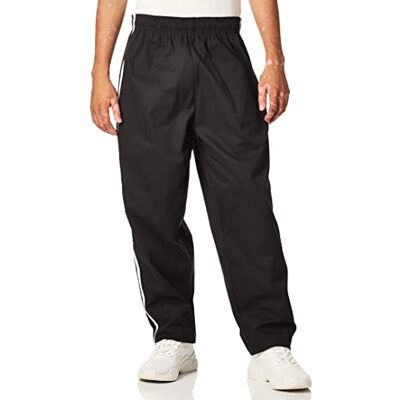 Chef Code Men's Traditional Baggy Chef Pant with Athletic Double Piping, Black, 3X-Large Chef Code Men's Traditional Baggy Chef Pant with Athletic Double Piping, Black, 3X-Large