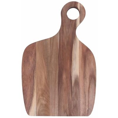 Tivoli Asymmetrische snijplank 28 x 43 cm van acaciahout, Woody Tivoli Asymmetrische snijplank 28 x 43 cm van acaciahout, Woody
