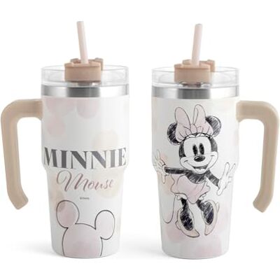 H&H Mug termica Minnie Blogger Disney in acciaio lt 0,6 H&H Mug termica Minnie Blogger Disney in acciaio lt 0,6