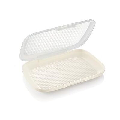Tescoma 4FOOD 896978 Vleesbak met transparant deksel, 24 x 16,3 cm, lijn Tescoma 4FOOD 896978 Vleesbak met transparant deksel, 24 x 16,3 cm, lijn
