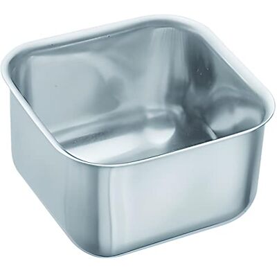PIAZZA Lunchbox, zilver, 9,5 x 9,5 x 6 cm PIAZZA Lunchbox, zilver, 9,5 x 9,5 x 6 cm