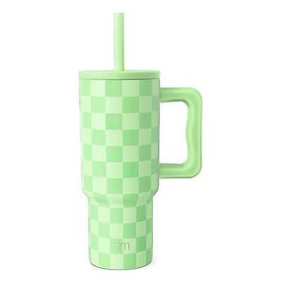 Simple Modern Kids 24oz beker met handvat en siliconen rietjesdeksel morsbestendig en lekvrij Herbruikbare roestvrijstalen beker cadeau voor kinderen, jongens meisjes Trek 710 ml Lime Simple Modern Kids 24oz beker met handvat en siliconen rietjesdeksel morsbestendig en lekvrij Herbruikbare roestvrijstalen beker cadeau voor kinderen, jongens meisjes Trek 710 ml Lime