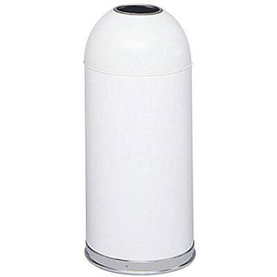 Safco Producten 9639BL Open Dome Afvalbak, 15-Gallon, Zwart Safco Producten 9639BL Open Dome Afvalbak, 15-Gallon, Zwart