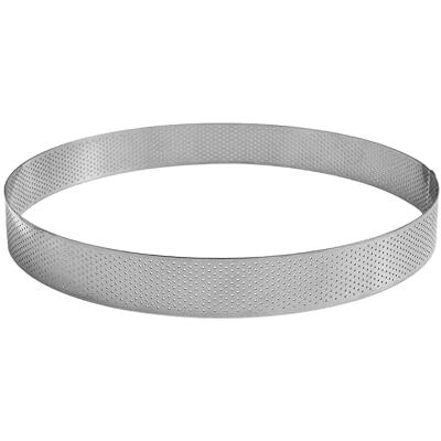 Gobel Geperforeerde taartcirkel geperforeerde bakcirkel roestvrij staal Ø 20 cm hoogte 3,5 cm professionele kwaliteit gemaakt in Frankrijk, zilver Gobel Geperforeerde taartcirkel geperforeerde bakcirkel roestvrij staal Ø 20 cm hoogte 3,5 cm professionele kwaliteit gemaakt in Frankrijk, zilver