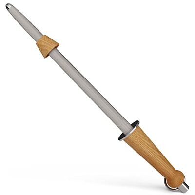 Güde slijpstaal, roestvrij staal, bruin Güde slijpstaal, roestvrij staal, bruin