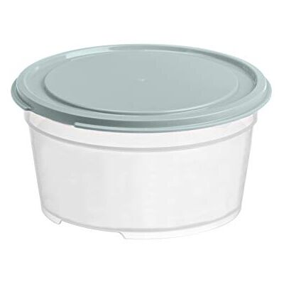 Gastromax voedsel opslag container BIO 0,45 l, transparant/salie groen, een maat Gastromax voedsel opslag container BIO 0,45 l, transparant/salie groen, een maat