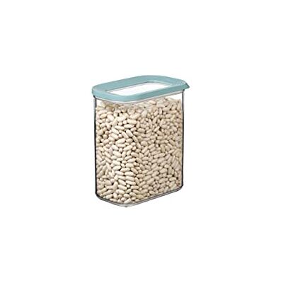 Mepal Modula voedselcontainer transparante container met deksel Keukenorganizer en plastic container stapelbaar en luchtdicht 1500 ml Nordic Green Mepal Modula voedselcontainer transparante container met deksel Keukenorganizer en plastic container stapelbaar en luchtdicht 1500 ml Nordic Green