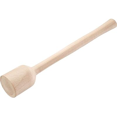 Westmark Aardappel- en Zuurkoolstamper – stevige handstamper, ideaal voor aardappelen, zuurkool of het fermenteren van voedsel, eenvoudig in gebruik – beukenhout handvat Westmark Aardappel- en Zuurkoolstamper – stevige handstamper, ideaal voor aardappelen, zuurkool of het fermenteren van voedsel, eenvoudig in gebruik – beukenhout handvat