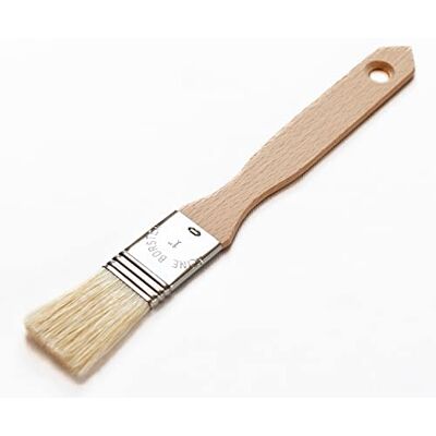 Chinchilla ® Keukenkwast van beukenhout, made in Germany, hoogwaardige huishoudborstel voor bakken, koken, grillen en outdoor, keukenkwast Chinchilla ® Keukenkwast van beukenhout, made in Germany, hoogwaardige huishoudborstel voor bakken, koken, grillen en outdoor, keukenkwast