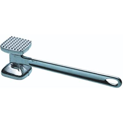 KitchenCraft KC Blue Zware Metalen Vleeshamer, Dubbele Kop, Tenderizer, 21 centimeter (8.5") Zilver KitchenCraft KC Blue Zware Metalen Vleeshamer, Dubbele Kop, Tenderizer, 21 centimeter (8.5") Zilver