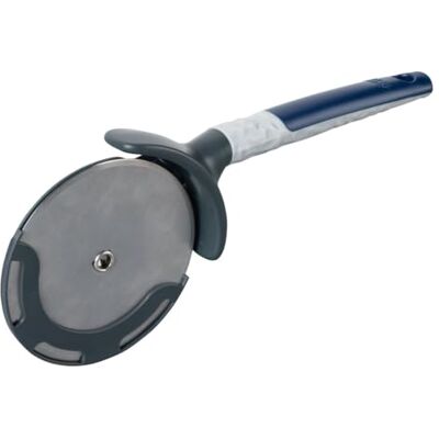 Tasty 678310 XXL pizzasnijder, roestvrij staal, grijs/blauw/zilver Tasty 678310 XXL pizzasnijder, roestvrij staal, grijs/blauw/zilver