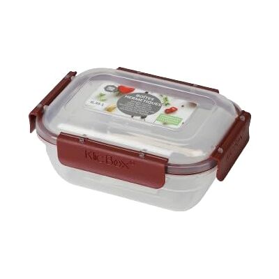Urban Living SONOMA HERMETISCHE KLIC BOX, 0,35 l, van polypropyleen, rechthoekig, 4 verschillende kleuren Urban Living SONOMA HERMETISCHE KLIC BOX, 0,35 l, van polypropyleen, rechthoekig, 4 verschillende kleuren
