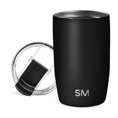 Simple Modern 355 ml (12oz) Voyager Reismok Tumbler Vacuüm geïsoleerde dubbelwandige 18/8 roestvrijstalen reismok met sluitend klepje en herbruikbare rietjes Geschenkflesbeker Simple Modern 355 ml (12oz) Voyager Reismok Tumbler Vacuüm geïsoleerde dubbelwandige 18/8 roestvrijstalen reismok met sluitend klepje en herbruikbare rietjes Geschenkflesbeker