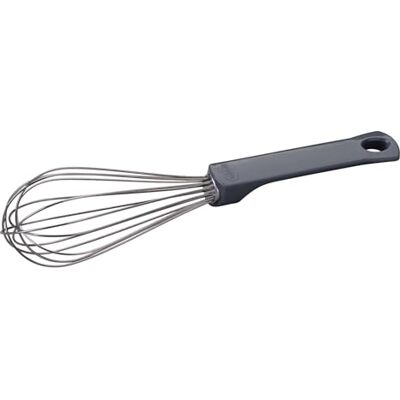 Dr. Oetker Scheebezem Classic – roestvrijstalen garde met ergonomische handgreep, voor het opkloppen van crèmes, room en soepen, roestvrij en vaatwasmachinebestendig Dr. Oetker Scheebezem Classic – roestvrijstalen garde met ergonomische handgreep, voor het opkloppen van crèmes, room en soepen, roestvrij en vaatwasmachinebestendig