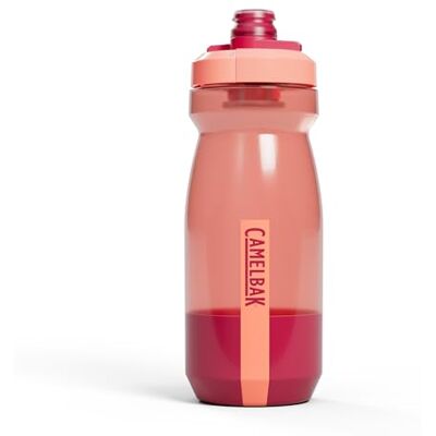 CAMELBAK Podium Waterflessen Mercury Blush 620 ml Eenvoudig knijpontwerp, High Flow zelfsluitende cap, veilige fietskooi fit, gemakkelijk schoon te maken componenten CAMELBAK Podium Waterflessen Mercury Blush 620 ml Eenvoudig knijpontwerp, High Flow zelfsluitende cap, veilige fietskooi fit, gemakkelijk schoon te maken componenten