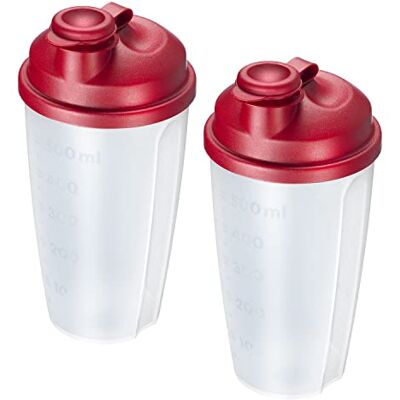 Westmark Saladedressing Shaker - 243522ER - Lekkendicht deksel, 0,5L Westmark Saladedressing Shaker - 243522ER - Lekkendicht deksel, 0,5L