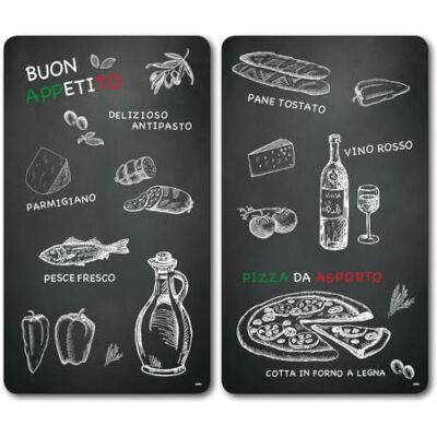 Kesper Afdekplaat voor fornuis/snij- en serveerplaat, materiaal: ESG veiligheidsglas, afmetingen: 52 x 30 x 0,5 cm, kleur: zwart, rood, wit, groen 36538 13 Kesper Afdekplaat voor fornuis/snij- en serveerplaat, materiaal: ESG veiligheidsglas, afmetingen: 52 x 30 x 0,5 cm, kleur: zwart, rood, wit, groen 36538 13