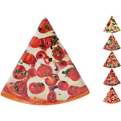 Home Set 6 Pizzaborden van Melamine Driehoekig Cm22x22 - Servies Home Set 6 Pizzaborden van Melamine Driehoekig Cm22x22 - Servies