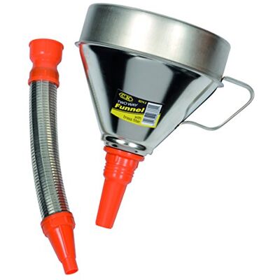 C.K MAGMA T6274 - Imbuto in lamiera - Wit, Metalen buis, Plastic handvat C.K MAGMA T6274 - Imbuto in lamiera - Wit, Metalen buis, Plastic handvat