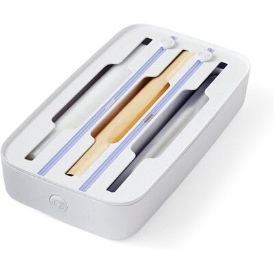 YouCopia StoraRoll Wrap Dispenser, 3-in-1, Drawer Organizer for Foil, Plastic Wrap, Parchment and Wax Paper with Safety Cutters and Labels for Kitchen Organization YouCopia StoraRoll Wrap Dispenser, 3-in-1, Drawer Organizer for Foil, Plastic Wrap, Parchment and Wax Paper with Safety Cutters and Labels for Kitchen Organization