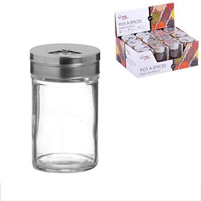 Urban Living Opslag – kruidenpot van glas, 90 ml Urban Living Opslag – kruidenpot van glas, 90 ml