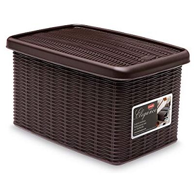 Stefanplast 30031 Multi-purpose Opbergbak - Rattan - 19x29x16cm Stefanplast 30031 Multi-purpose Opbergbak - Rattan - 19x29x16cm