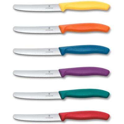 Victorinox SwissClassic 11cm Multicolour Keukenmessen Set - Keukenmes Victorinox SwissClassic 11cm Multicolour Keukenmessen Set - Keukenmes