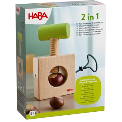 HABA Kastanienbohrer & Nussknacker 2-in-1 HABA Kastanienbohrer & Nussknacker 2-in-1