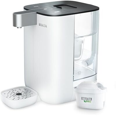 Brita Cube Heetwaterdispenser Wit – Instelbare Temperatuur en Volume – UV-C Technologie voor Bacterievrij Water – Inclusief 1 MAXTRA PRO Kalk Expert waterfilter Brita Cube Heetwaterdispenser Wit – Instelbare Temperatuur en Volume – UV-C Technologie voor Bacterievrij Water – Inclusief 1 MAXTRA PRO Kalk Expert waterfilter