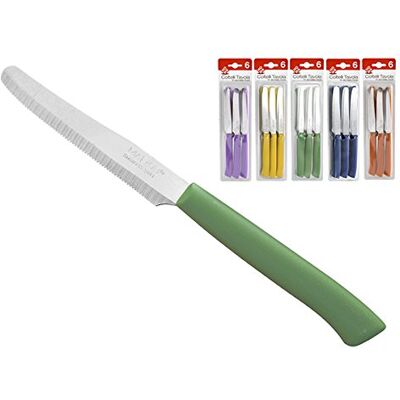 HOME 1585700 set 10 messen Vivac Seghettati Arredo Tavola HOME 1585700 set 10 messen Vivac Seghettati Arredo Tavola