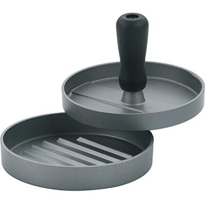 Kela Keuken Hamburgerpers, Aluminium, Zilver, 12 cm Diametro Kela Keuken Hamburgerpers, Aluminium, Zilver, 12 cm Diametro