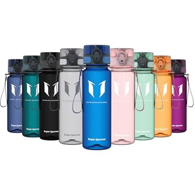 Super Sparrow Sparrow Waterfles Kind 500ml BPA-vrij Tritan Drinkfles 1-Click Fles, Lekvrij, Vaatwasserbestendig, Lichtgewicht, Duurzaam, Flip Top, Ergonomisch, School, Kinderen, Dagelijks Super Sparrow Sparrow Waterfles Kind 500ml BPA-vrij Tritan Drinkfles 1-Click Fles, Lekvrij, Vaatwasserbestendig, Lichtgewicht, Duurzaam, Flip Top, Ergonomisch, School, Kinderen, Dagelijks