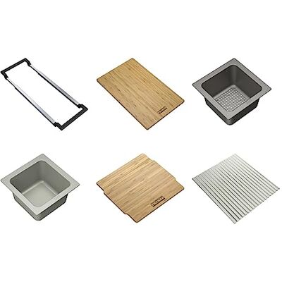 Franke All-in Universeel Aanrecht Accessoire Systeem AIUS200, Grijs Franke All-in Universeel Aanrecht Accessoire Systeem AIUS200, Grijs