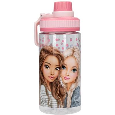 Depesche 14017 TOPModel Dots Transparante drinkfles in snoepkleuren, met eenhoornmotief, drinkdop en handvat, inhoud ca. 500 ml Depesche 14017 TOPModel Dots Transparante drinkfles in snoepkleuren, met eenhoornmotief, drinkdop en handvat, inhoud ca. 500 ml