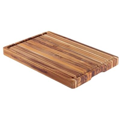 Tramontina Slagersplaat van FSC-teakhout, 60 x 40 x 4,5 cm. (XXL) Tramontina Slagersplaat van FSC-teakhout, 60 x 40 x 4,5 cm. (XXL)