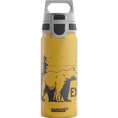 Sigg Aluminium drinkfles voor kinderen WMB ONE klimaatneutraal gecertificeerd geschikt voor koolzuurhoudende dranken lekvrij vederlicht BPA-vrij 0,6 Sigg Aluminium drinkfles voor kinderen WMB ONE klimaatneutraal gecertificeerd geschikt voor koolzuurhoudende dranken lekvrij vederlicht BPA-vrij 0,6