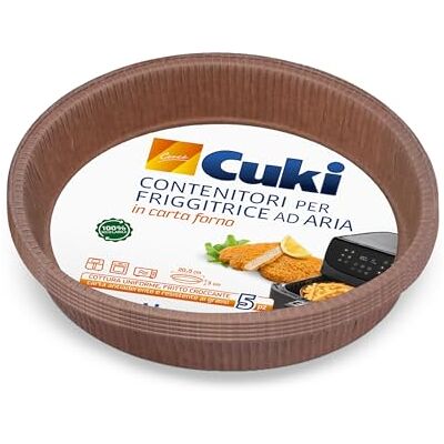 REPOLOAD 5x Cuki Bakjes voor Airfryer Ø20,5cm - Voedselbakjes REPOLOAD 5x Cuki Bakjes voor Airfryer Ø20,5cm - Voedselbakjes