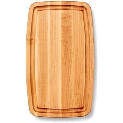 John Boos Maple Wood Edge Grain omkeerbare snijplank met gebogen randen John Boos Maple Wood Edge Grain omkeerbare snijplank met gebogen randen