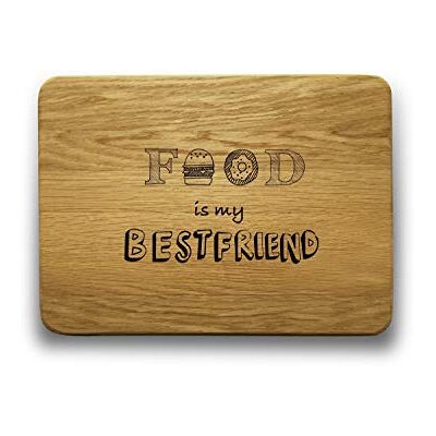Engraved House "Bestfriend" Eiken Hout Snijplank Engraved House "Bestfriend" Eiken Hout Snijplank