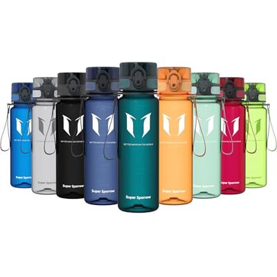 Super Sparrow Sparrow Waterfles Kind 500ml BPA-vrij Tritan Drinkfles 1-Click Fles, Lekvrij, Vaatwasserbestendig, Lichtgewicht, Duurzaam, Flip Top, Ergonomisch, School, Kinderen, Dagelijks Super Sparrow Sparrow Waterfles Kind 500ml BPA-vrij Tritan Drinkfles 1-Click Fles, Lekvrij, Vaatwasserbestendig, Lichtgewicht, Duurzaam, Flip Top, Ergonomisch, School, Kinderen, Dagelijks
