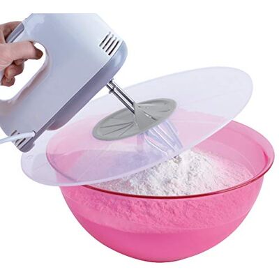 Orion Spatdeksel spatbescherming voor mixer mengkom voorkomt vervelend spatten van het deeg bij het mixen Orion Spatdeksel spatbescherming voor mixer mengkom voorkomt vervelend spatten van het deeg bij het mixen